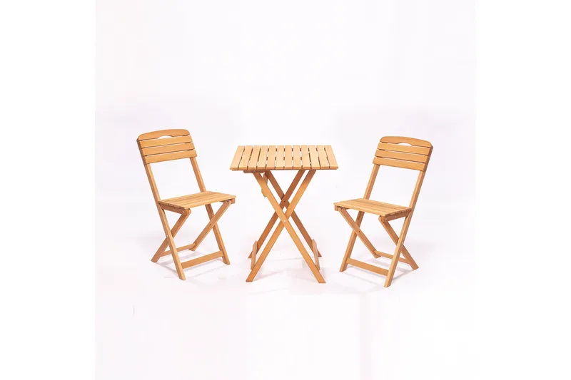 Ramdevi Balkonggrupp 2-sits - Brun - Utemöbler - Balkong - Balkongmöbler - Balkonggrupp & balkongset