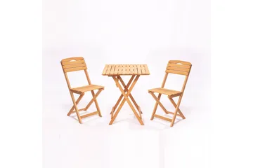 Ramdevi Balkonggrupp 2-sits - Brun - Utemöbler - Balkong - Balkongmöbler - Balkonggrupp & balkongset