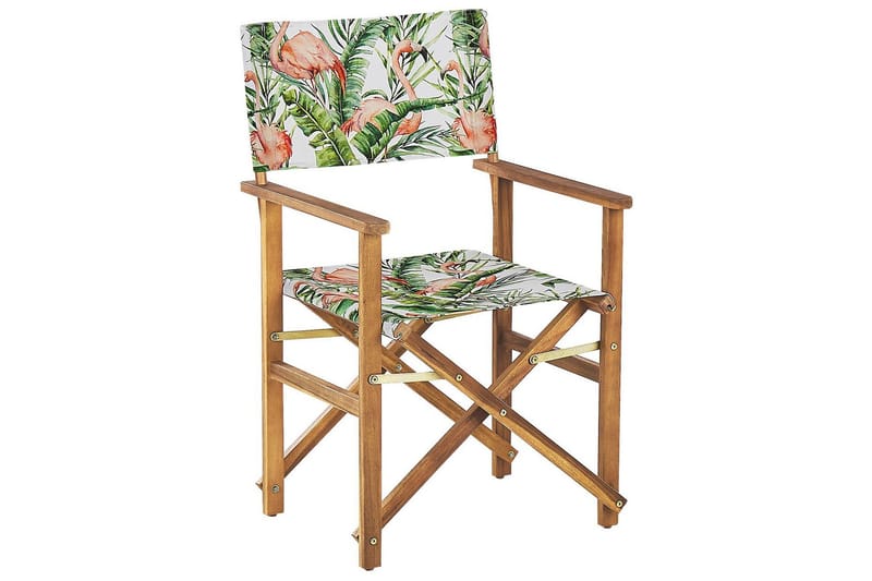 Salve Karmstol Utomhus - Brun/Grön/Vit - Utemöbler - Balkong - Balkongmöbler - Balkongstol