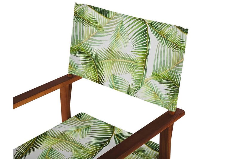 Salve Karmstol Utomhus - Brun/Grön/Vit - Utemöbler - Balkong - Balkongmöbler - Balkongstol