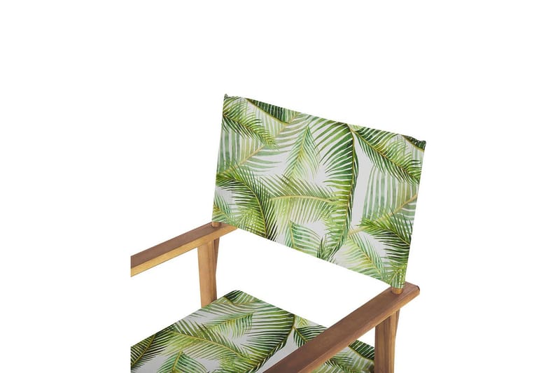 Salve Karmstol Utomhus - Brun/Vit/Grön - Utemöbler - Balkong - Balkongmöbler - Balkongstol