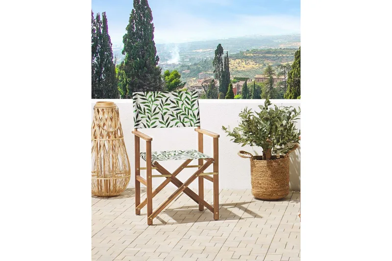 Salve Karmstol Utomhus - Grå/Brun/Grön - Utemöbler - Balkong - Balkongmöbler - Balkongstol