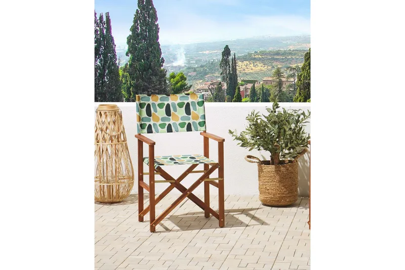 Salve Karmstol Utomhus - Grön/Orange - Utemöbler - Balkong - Balkongmöbler - Balkongstol