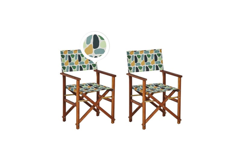 Salve Karmstol Utomhus - Grön/Orange - Utemöbler - Balkong - Balkongmöbler - Balkongstol