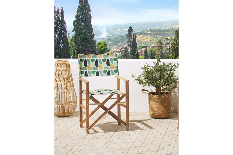 Salve Karmstol Utomhus - Grön/Orange - Utemöbler - Balkong - Balkongmöbler - Balkongstol