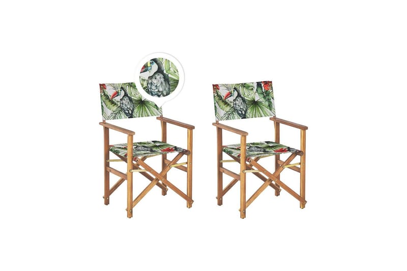 Salve Karmstol Utomhus - Grön/Röd - Utemöbler - Balkong - Balkongmöbler - Balkongstol