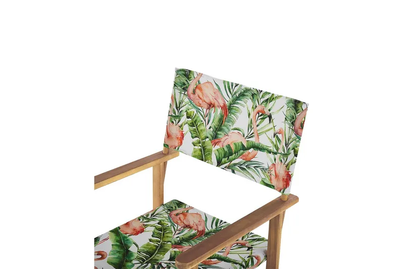 Salve Karmstol Utomhus - Grön/Vit/Ljusbrun/Rosa - Utemöbler - Balkong - Balkongmöbler - Balkongstol