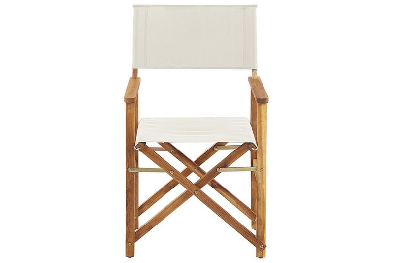 Salve Karmstol Utomhus - Ljusbrun/Vit - Utemöbler - Balkong - Balkongmöbler - Balkongstol