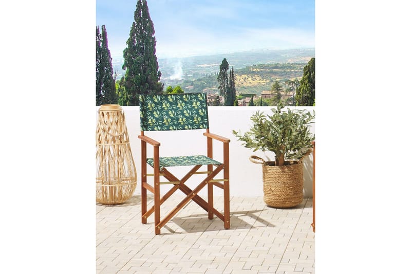 Salve Karmstol Utomhus - Mörkgrön/Mörkbrun - Utemöbler - Balkong - Balkongmöbler - Balkongstol