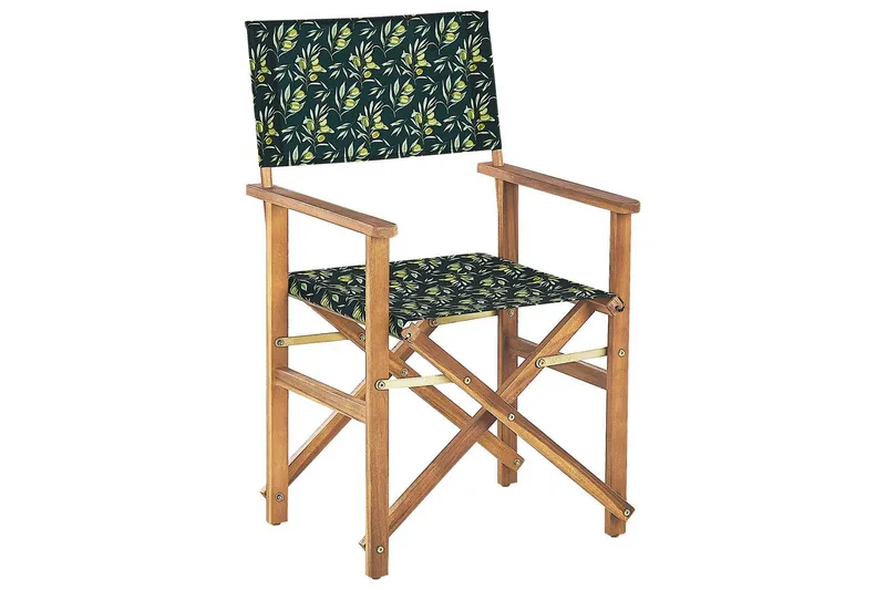 Salve Karmstol Utomhus - Mörkgrön/Vit/Ljusbrun - Utemöbler - Balkong - Balkongmöbler - Balkongstol