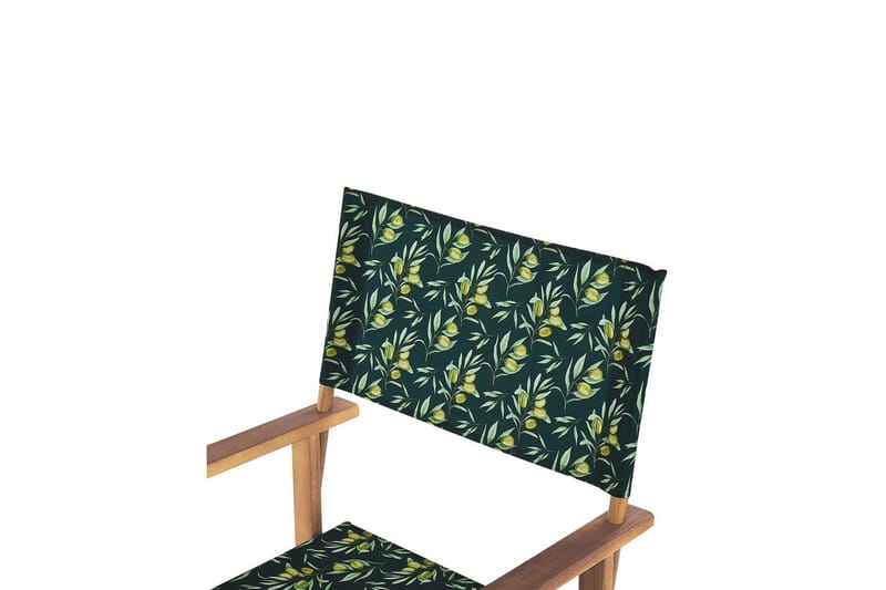 Salve Karmstol Utomhus - Mörkgrön/Vit/Ljusbrun - Utemöbler - Balkong - Balkongmöbler - Balkongstol