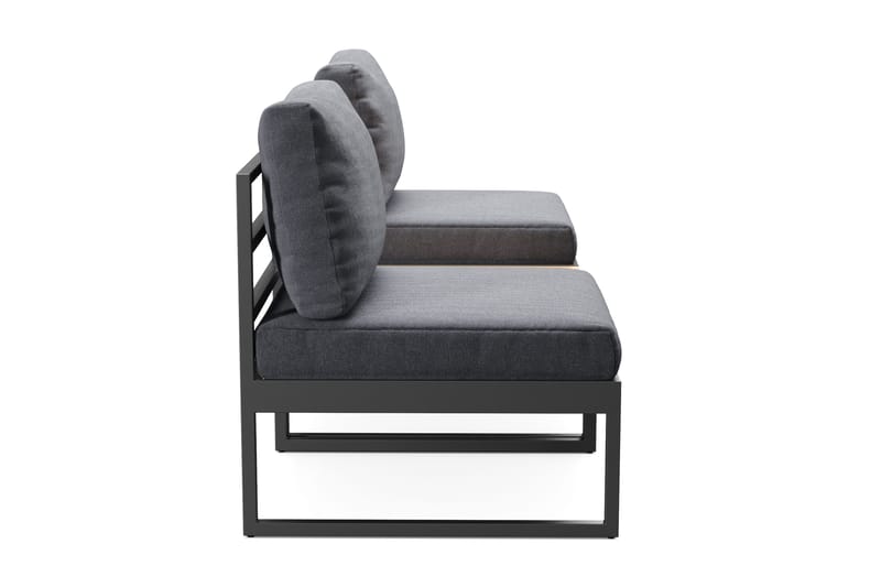 Samira Caféset Utomhus - Grå - Utemöbler - Balkong - Balkongmöbler - Balkonggrupp & balkongset