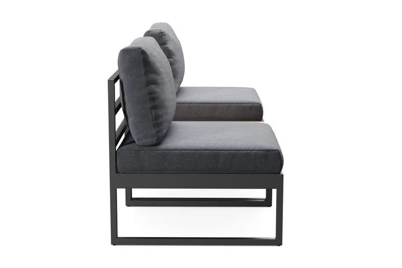 Samira Caféset Utomhus - Grå - Utemöbler - Balkong - Balkongmöbler - Balkonggrupp & balkongset