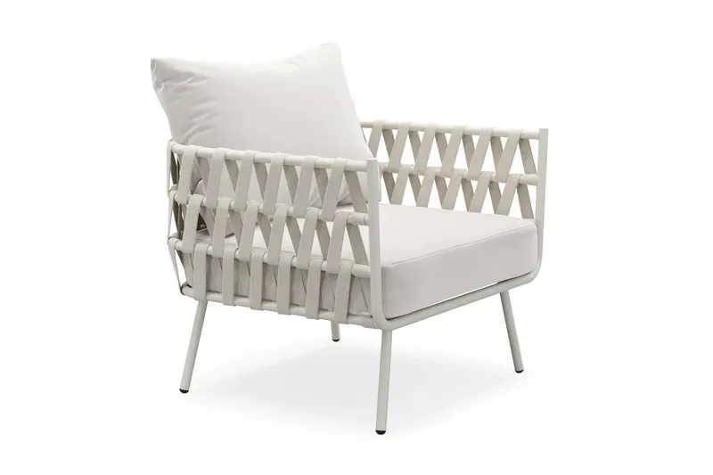 Sandina Loungefåtölj Utomhus - Beige - Utemöbler - Balkong - Balkongmöbler - Balkongstol