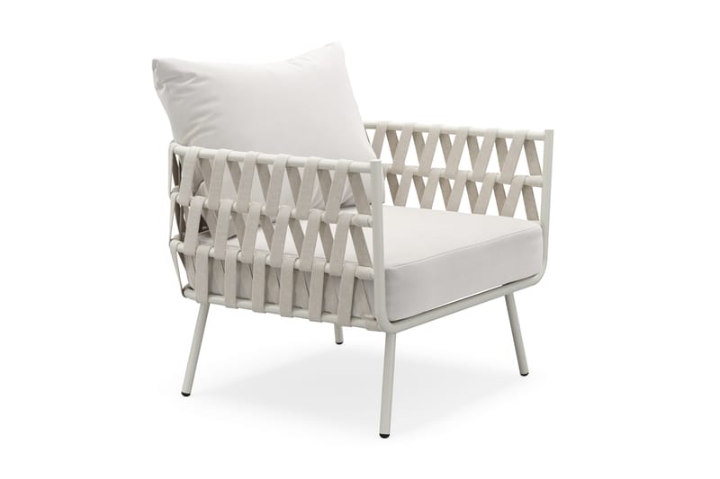 Sandina Loungefåtölj Utomhus - Beige - Utemöbler - Balkong - Balkongmöbler - Balkongstol