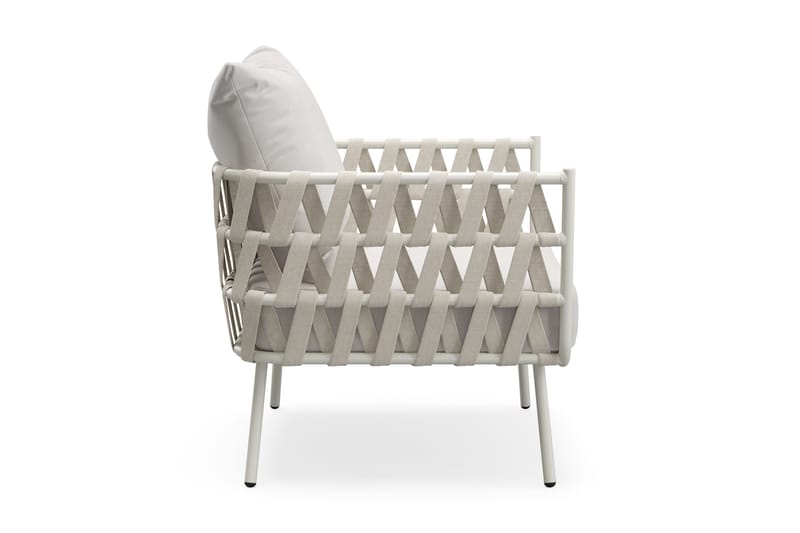 Sandina Loungefåtölj Utomhus - Beige - Utemöbler - Balkong - Balkongmöbler - Balkongstol