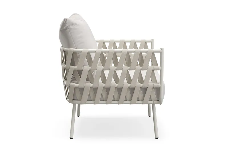 Sandina Loungefåtölj Utomhus - Beige - Utemöbler - Balkong - Balkongmöbler - Balkongstol