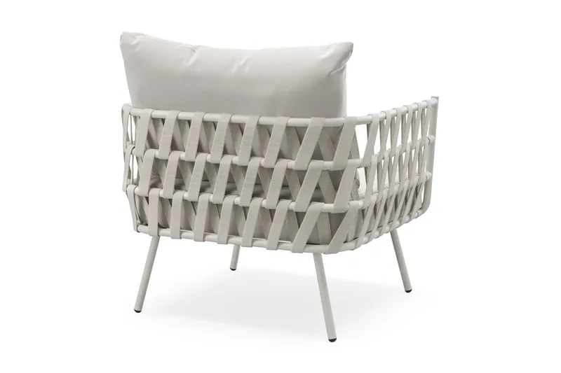 Sandina Loungefåtölj Utomhus - Beige - Utemöbler - Balkong - Balkongmöbler - Balkongstol