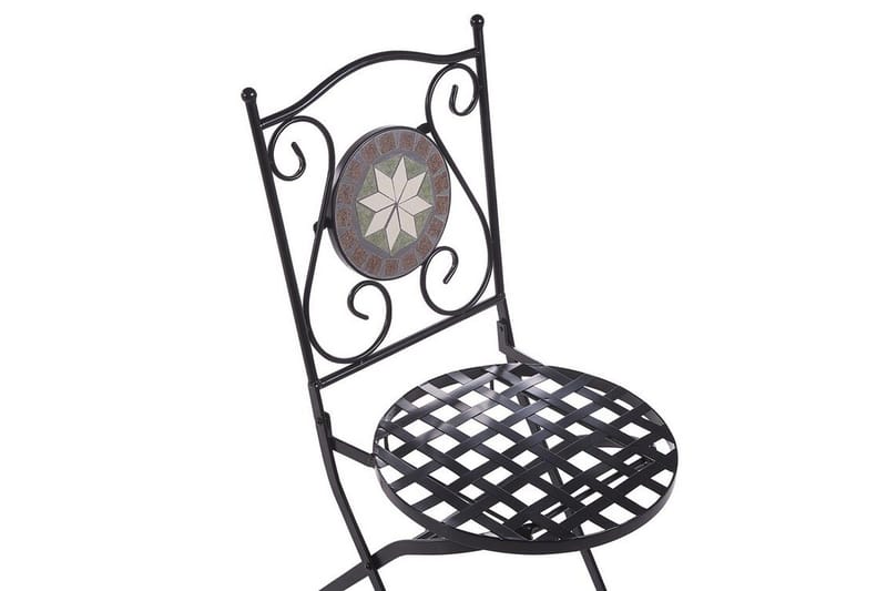 Sannicola Matstol Utomhus - Svart - Utemöbler - Balkong - Balkongmöbler - Balkongstol