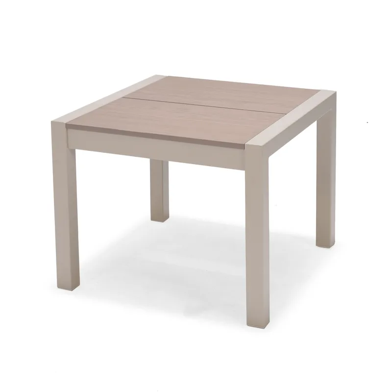 Sidobord för utomhusbruk Urbanite 50*50 cm, Ljusgrå