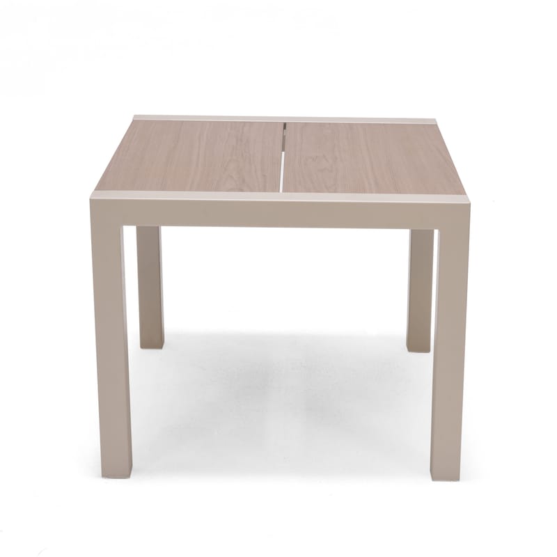 Sidobord för utomhusbruk Urbanite 50*50 cm - Ljusgrå - Utemöbler - Balkong - Balkongmöbler - Balkongbord