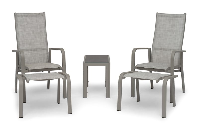 Sidobord Hillerstorp Hånger 60x35x47 cm - Sand - Utemöbler - Balkong - Balkongmöbler - Balkongbord