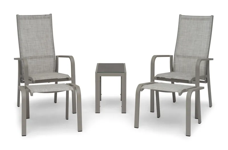 Sidobord Hillerstorp Hånger 60x35x47 cm - Sand - Utemöbler - Balkong - Balkongmöbler - Balkongbord