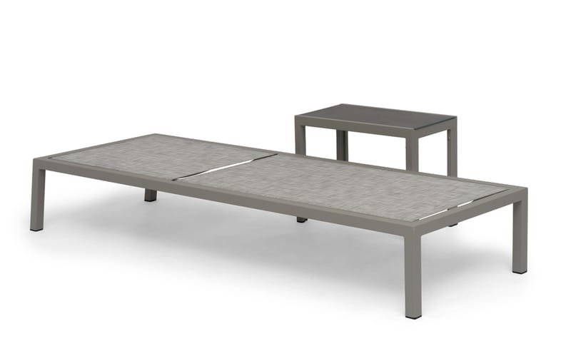 Sidobord Hillerstorp Hånger 60x35x47 cm - Sand - Utemöbler - Balkong - Balkongmöbler - Balkongbord