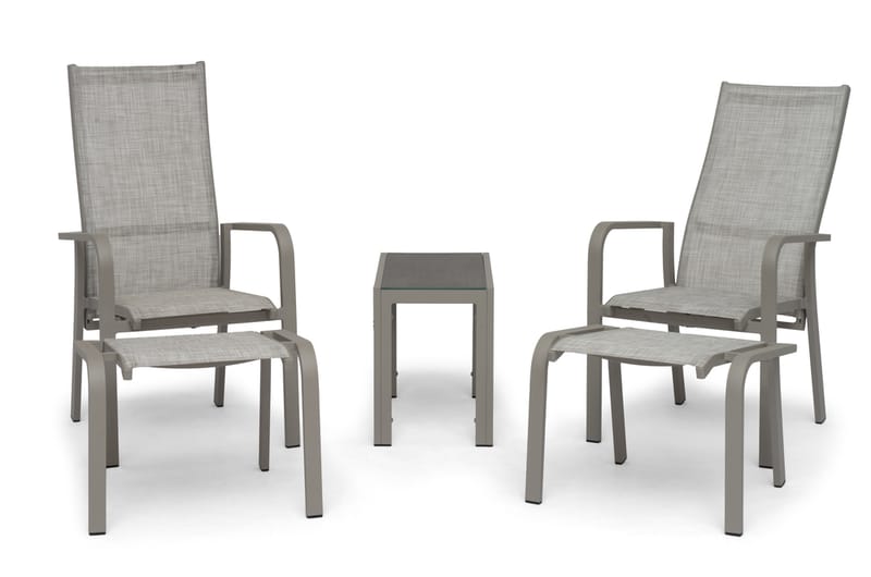 Sidobord Hillerstorp Hånger 60x35x47 cm - Sand - Utemöbler - Balkong - Balkongmöbler - Balkongbord