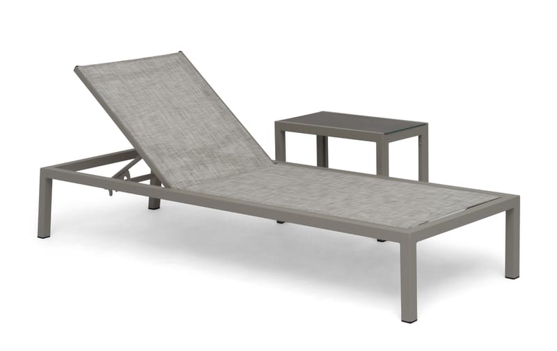 Sidobord Hillerstorp Hånger 60x35x47 cm - Sand - Utemöbler - Balkong - Balkongmöbler - Balkongbord