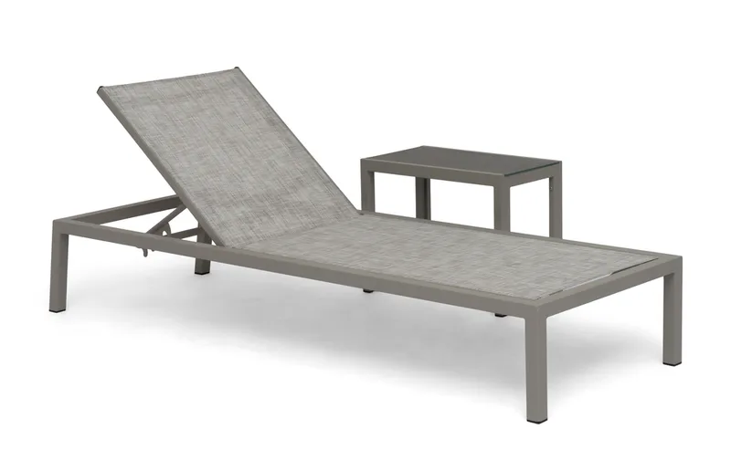 Sidobord Hillerstorp Hånger 60x35x47 cm - Sand - Utemöbler - Balkong - Balkongmöbler - Balkongbord