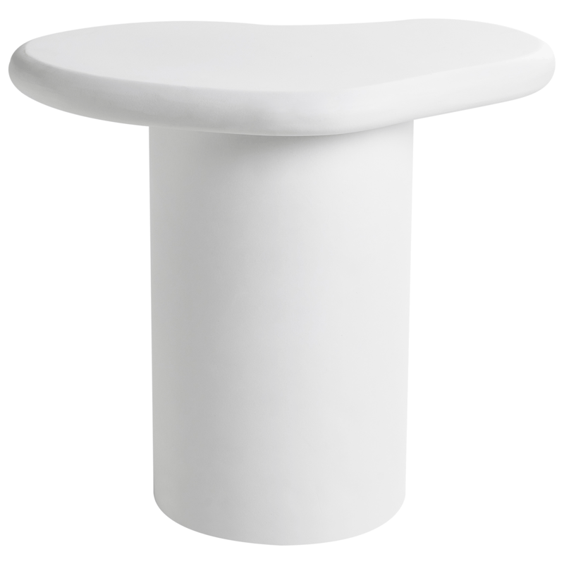 Sidobord utomhus Arsoli 43x58 cm - Vit - Utemöbler - Balkong - Balkongmöbler - Balkongbord