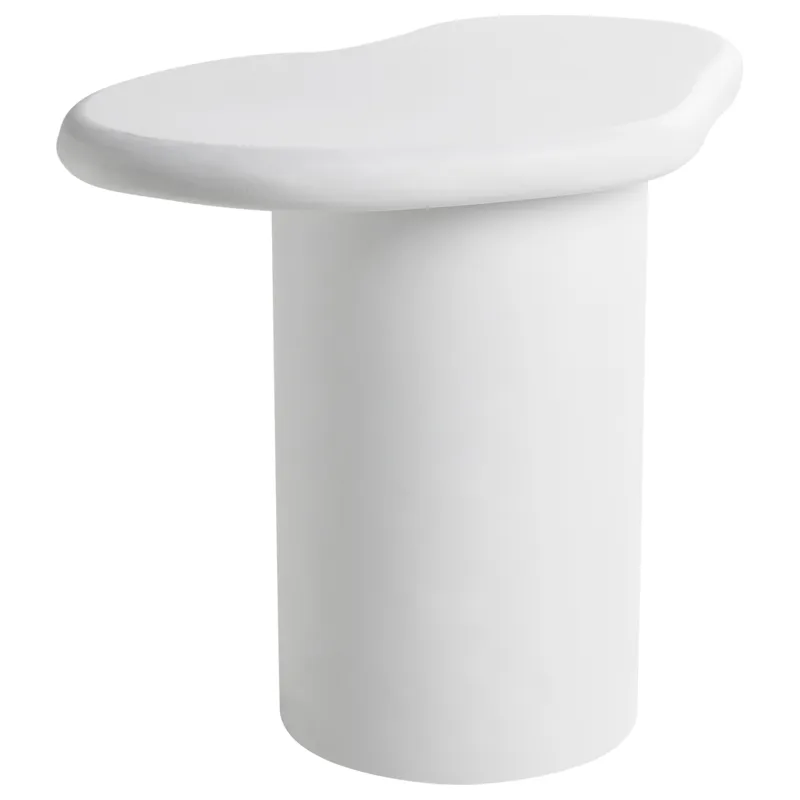 Sidobord utomhus Arsoli 43x58 cm, Vit