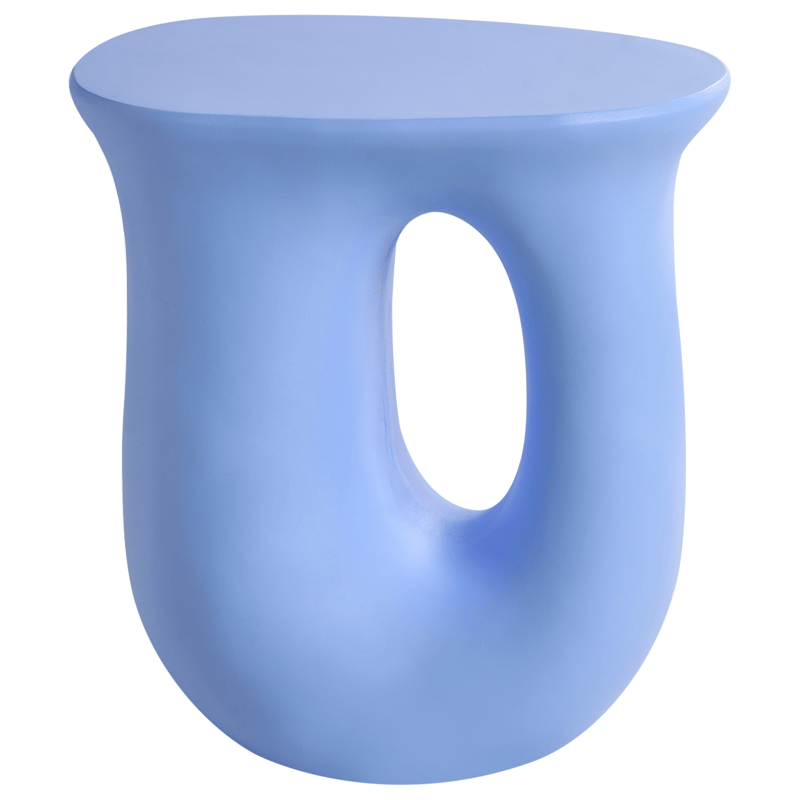 Sidobord utomhus Idro 42 cm - Blå - Utemöbler - Balkong - Balkongmöbler - Balkongbord