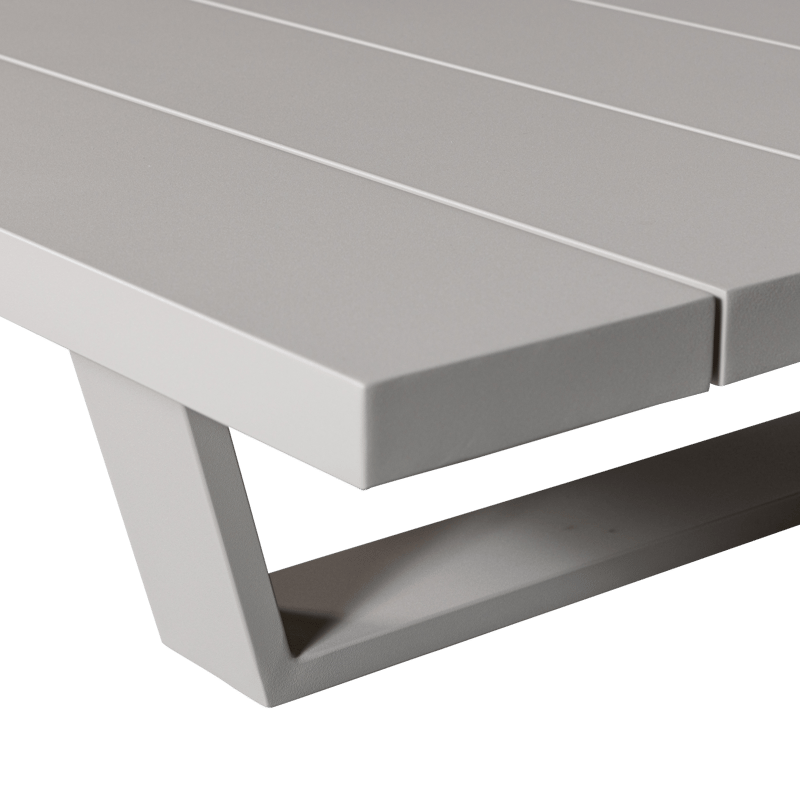 Soffbord Bear 87 cm Utomhus - Sand - Utemöbler - Balkong - Balkongmöbler - Balkongbord