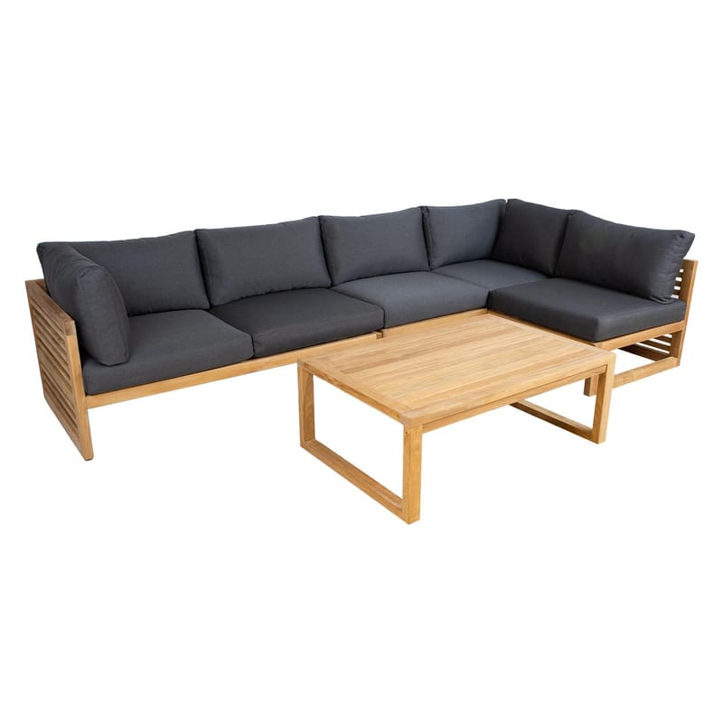 Soffbord Serenity 120x80x45 cm teak - Brun - Utemöbler - Balkong - Balkongmöbler - Balkongbord