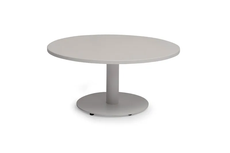 Soffbord Utomhus Hillerstorp Näsby Ø80 cm Vit, Vit