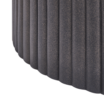 Soffbord utomhus Pozza 117 cm - Svart/Guld - Utemöbler - Balkong - Balkongmöbler - Balkongbord
