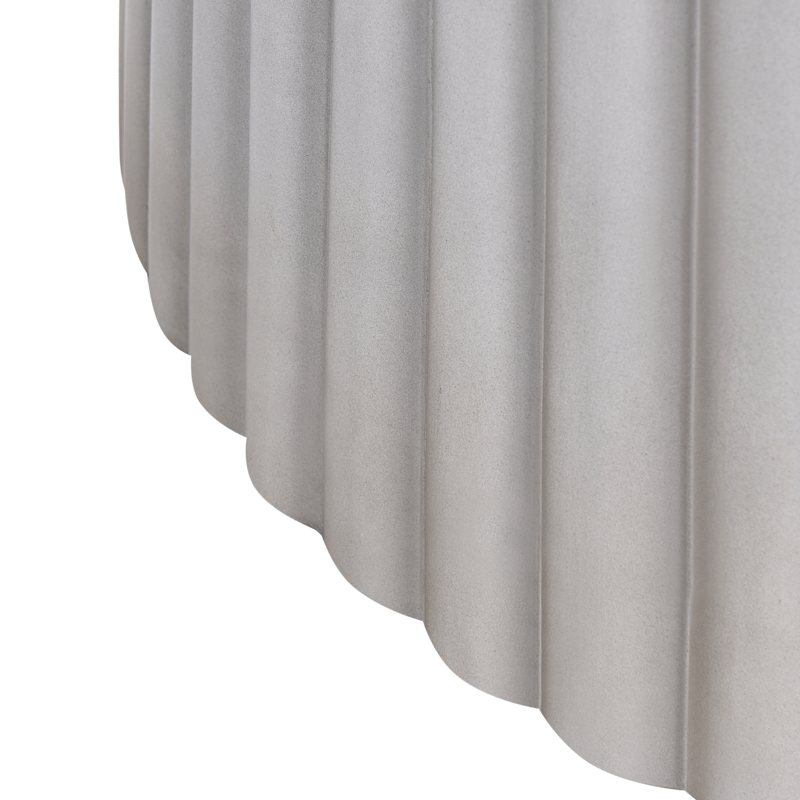 Soffbord utomhus Pozza 117 cm - Grå - Utemöbler - Balkong - Balkongmöbler - Balkongbord