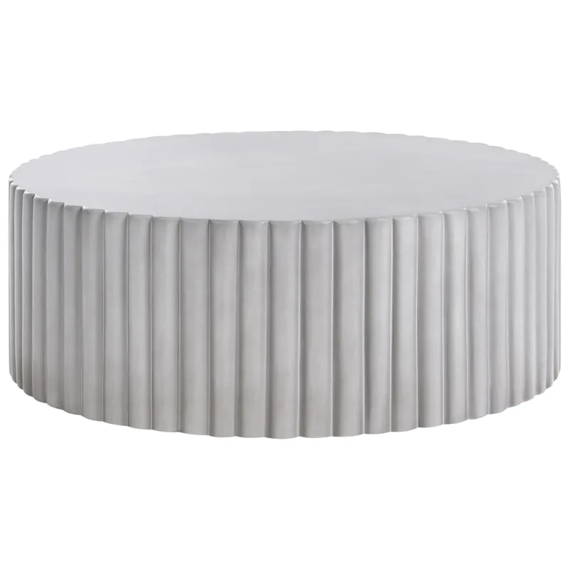 Soffbord utomhus Pozza 117 cm, Grå