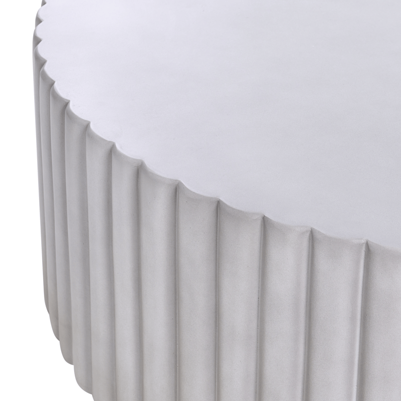 Soffbord utomhus Pozza 117 cm - Grå - Utemöbler - Balkong - Balkongmöbler - Balkongbord