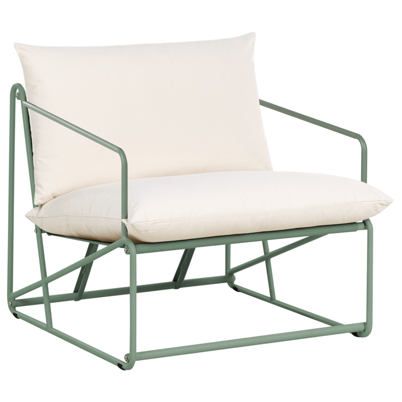 Soffgrupp utomhus 3-Sits Ponte - Grön/Beige - Trädgård & spabad - Utemiljö - Altan & terrass - Altanmöbler