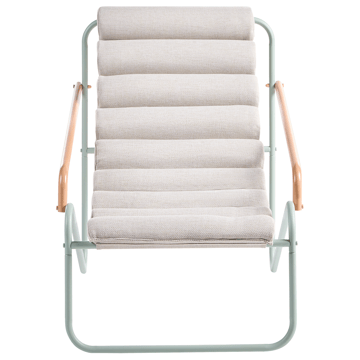 Soffgrupp utomhus med Bord 2-Sits Pasto - Grön/Beige - Utemöbler - Balkong - Balkongmöbler - Balkonggrupp & balkongset