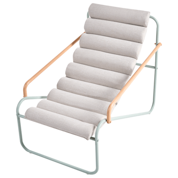Soffgrupp utomhus med Bord 2-Sits Pasto - Grön/Beige - Utemöbler - Balkong - Balkongmöbler - Balkonggrupp & balkongset