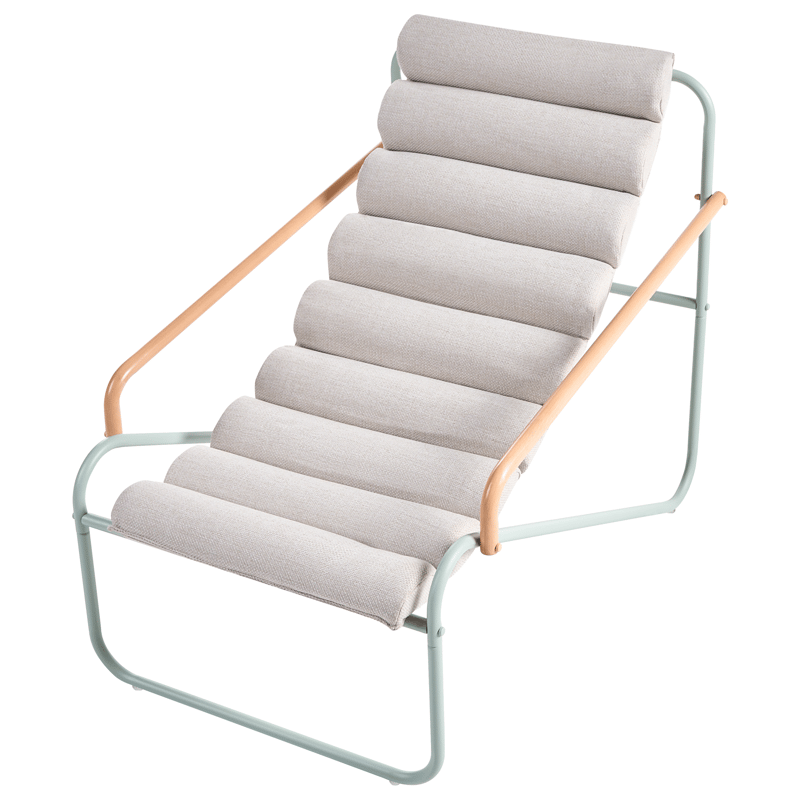 Soffgrupp utomhus med Bord 2-Sits Pasto - Grön/Beige - Utemöbler - Balkong - Balkongmöbler - Balkonggrupp & balkongset