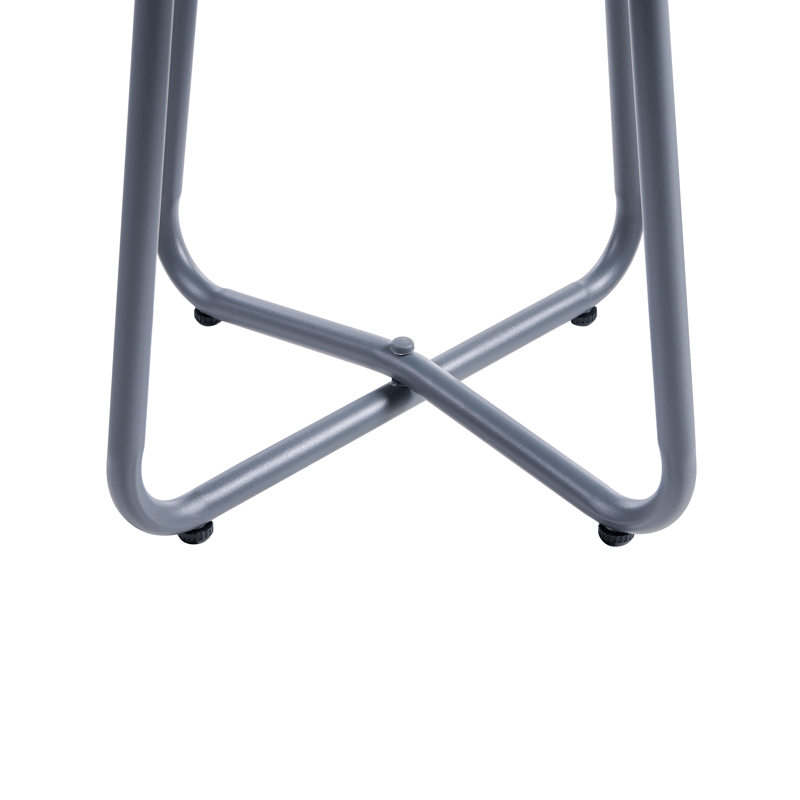 Soffgrupp utomhus med Bord 2-Sits Pasto - Grå/Beige - Utemöbler - Balkong - Balkongmöbler - Balkonggrupp & balkongset