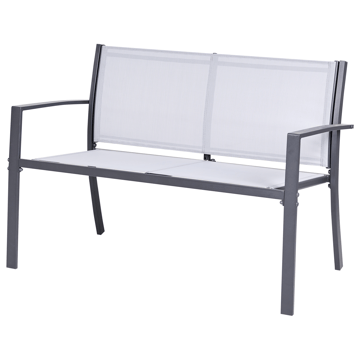 Soffgrupp utomhus med Bord 4-Sits Tavoleto - Grå - Utemöbler - Loungemöbler - Soffgrupp utomhus