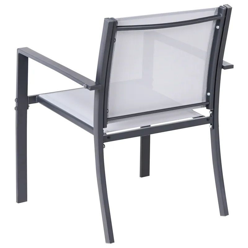 Soffgrupp utomhus med Bord 4-Sits Tavoleto - Grå - Trädgård & spabad - Utemiljö - Altan & terrass - Altanmöbler