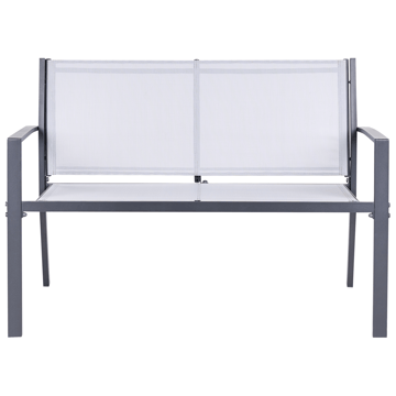 Soffgrupp utomhus med Bord 4-Sits Tavoleto - Grå - Utemöbler - Loungemöbler - Soffgrupp utomhus