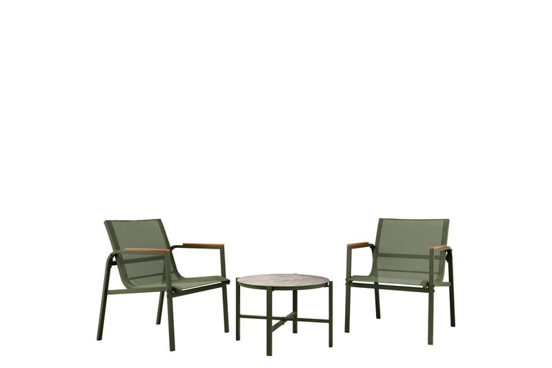 Southglen Caféset Utomhus - Grön - Utemöbler - Balkong - Balkongmöbler - Balkonggrupp & balkongset